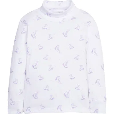Little English Kids' Printed Turtleneck In Ice Skates