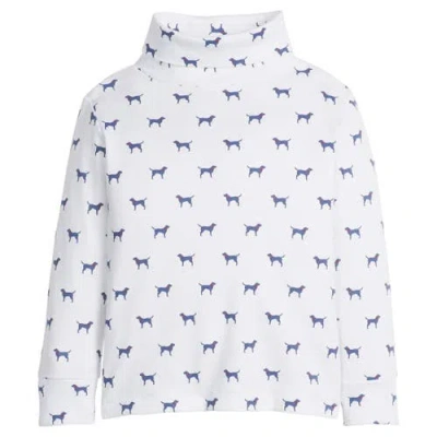 Little English Babies'  Kids' Printed Turtleneck In White