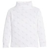Little English Babies'  Kids' Printed Turtleneck In White
