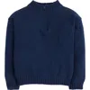 Little English Kids' Quarter Zip Sweater In Navy