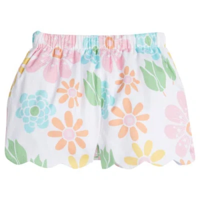 Little English Kids' Scallop Short In Multi