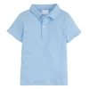 Little English Babies'  Kids' Short Sleeve Polo In Blue