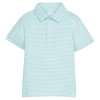 Little English Babies'  Kids' Short Sleeve Polo In Blue