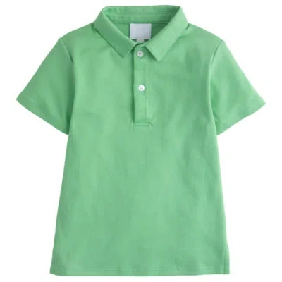 Little English Kids' Short Sleeve Polo In Green