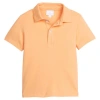 Little English Kids' Short Sleeve Polo In Orange