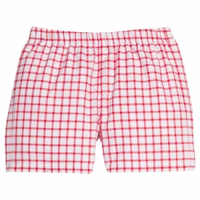 Little English Kids' Windowpane Basic Short In Multi