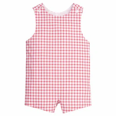 Little English Kids' Windowpane Vintage John John In Multi