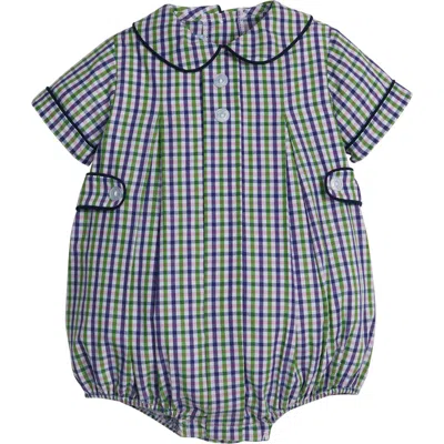 Little English Babies'  Plaid Davant Bubble In Multi