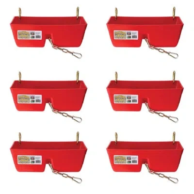 Little Giant Bucket Feeder In Red