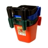 Little Giant Hf12black 12 Quart Mountable Plastic Hook Feeder, Black (4 Pack) In Black