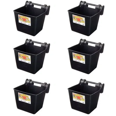 Little Giant Hf15black 15 Qt. Mountable Plastic Hook Feeder, Black