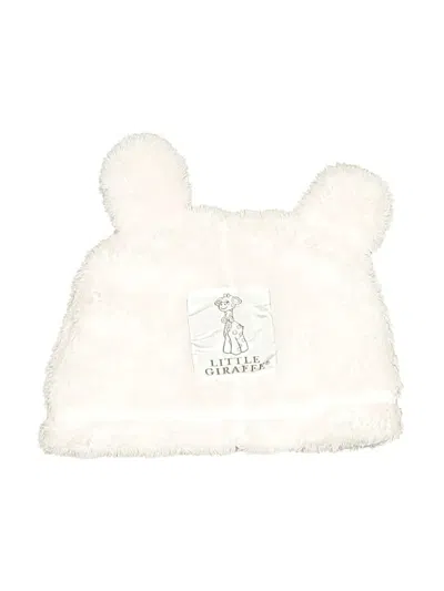 Pre-owned Little Giraffe Babies' Beanie Hat In Pink
