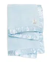 Little Giraffe Chenille Blanket - Baby In Blue