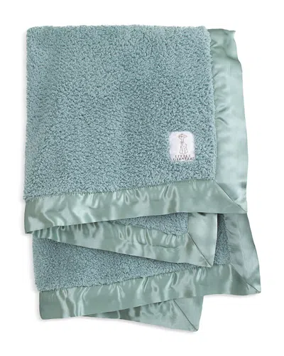 Little Giraffe Chenille Blanket - Baby In Green