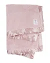 Little Giraffe Chenille Blanket In Pink