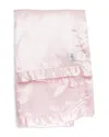 Little Giraffe Chenille Satin Blanket In Pink