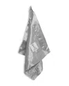 Little Giraffe Chenille Satin Baby Blanky - Ages 0+ In Silver