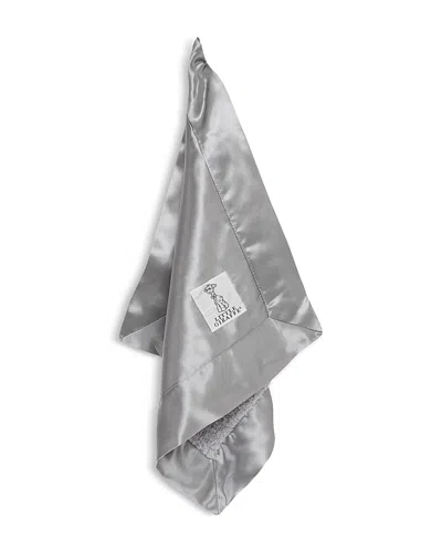 Little Giraffe Chenille Satin Baby Blanky - Ages 0+ In Silver