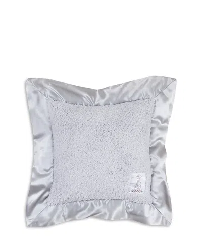 Little Giraffe Chenille Solid Pillow In Silver