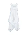 Little Giraffe Chenille Solid Towel In Blue