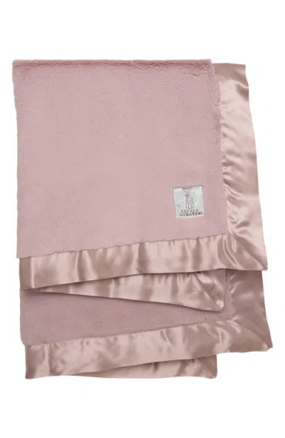 Little Giraffe Giraffe At Home Luxe™ Faux Fur Solid Throw In Dusty Pink