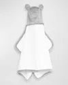 Little Giraffe Luxe Hooded Towel In Gray