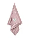 Little Giraffe Luxe Mini Faux Fur Blanket - Baby In Dusty Pink