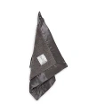 Little Giraffe Kids' Mini Chenille Blanket - Baby In Charcoal