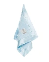 Little Giraffe Mini Chenille Blanket - Baby In Blue