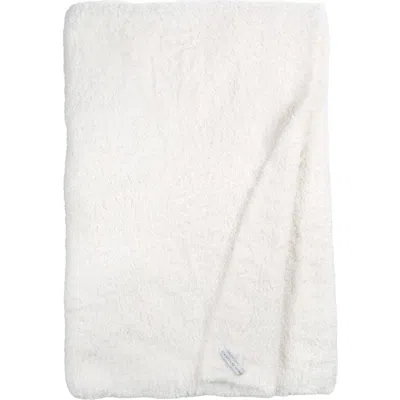 Little Giraffe Plush Throw Blanket In Cream