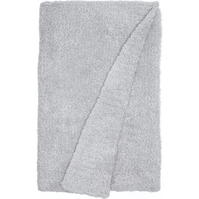 Little Giraffe Plush Throw Blanket In Silver