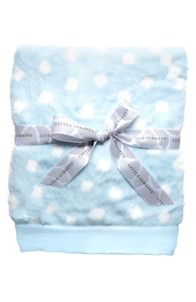 Little Giraffe String Of Pearls Luxe Baby Blanket