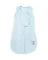 Little Giraffe Unisex Stretch Chenille Dreamsack Swaddle - Baby In Blue