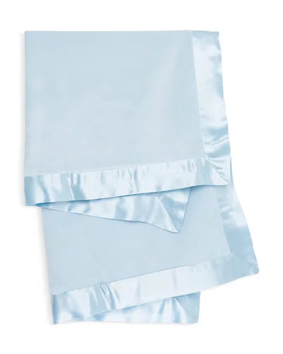 Little Giraffe Velvet Deluxe Baby Blanket - Ages 0+ In Blue