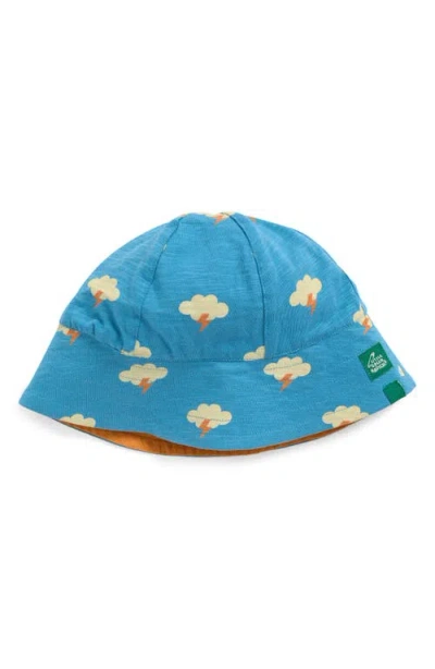Little Green Radicals Babies'  Kids' All Weather Reversible Sun Hat In Blue