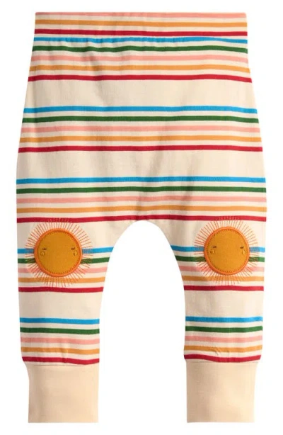 Little Green Radicals Babies'  Kids' Stripe Knee Patch Sweatpants In Multi
