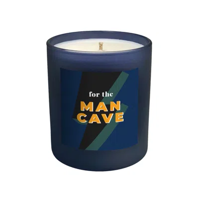 Little Karma Co. Ltd Black / Blue / Green Man Cave - Juniper Midi Refillable Men's Candle