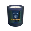 Little Karma Co. Ltd Blue / Green / Black Hey Dad Gift - Juniper Midi Refillable Candle In Multi