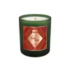 Little Karma Co. Ltd Green All Day Feast - Orange & Cinnamon Christmas Midi Candle