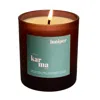 Little Karma Co. Ltd Green Juniper Grounding Cedarwood + Fir Refillable Large Candle In Multi