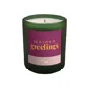 Little Karma Co. Ltd Green / Pink / Purple Season's Greetings Candle - Twisted Lavender Christmas Midi In Green/pink/purple