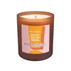 Little Karma Co. Ltd Orange Hey Mom - Aurora Refillable Midi Mother's Day Candle In Orange
