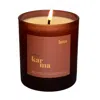 Little Karma Co. Ltd Orange Luna - Calming Lavender + Patchouli Refillable Large Candle In Multi
