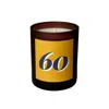 Little Karma Co. Ltd Orange Number Candle 60 - Nom Refillable Midi Milestone Candle In Orange