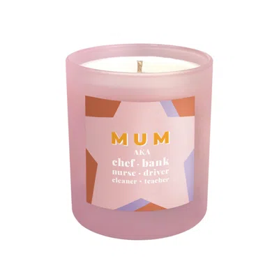 Little Karma Co. Ltd Purple / Pink Mum Aka... - Luna Refillable Midi Mother's Day Candle