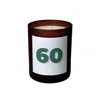 Little Karma Co. Ltd White Number Candle 60 - Sol Refillable Midi Milestone Candle In White