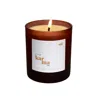 Little Karma Co. Ltd White Sol - Energising Eucalyptus & Lime Refillable Midi Candle In Brown
