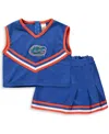 Little King Apparel Big Girls Royal Florida Gators Two-piece Cheer Set In Royal
