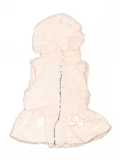 Pre-owned Little Lass Kids' Cardigan Sweater In Pink