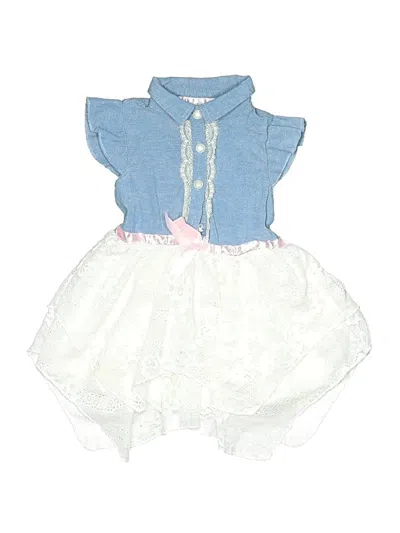 Pre-owned Little Lass Kids' Dress In Blue